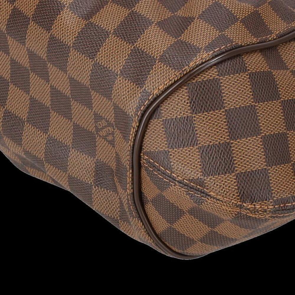 Louis Vuitton Sistine Damier Ebene Shoulder Bag Brown - Picture 4 of 8